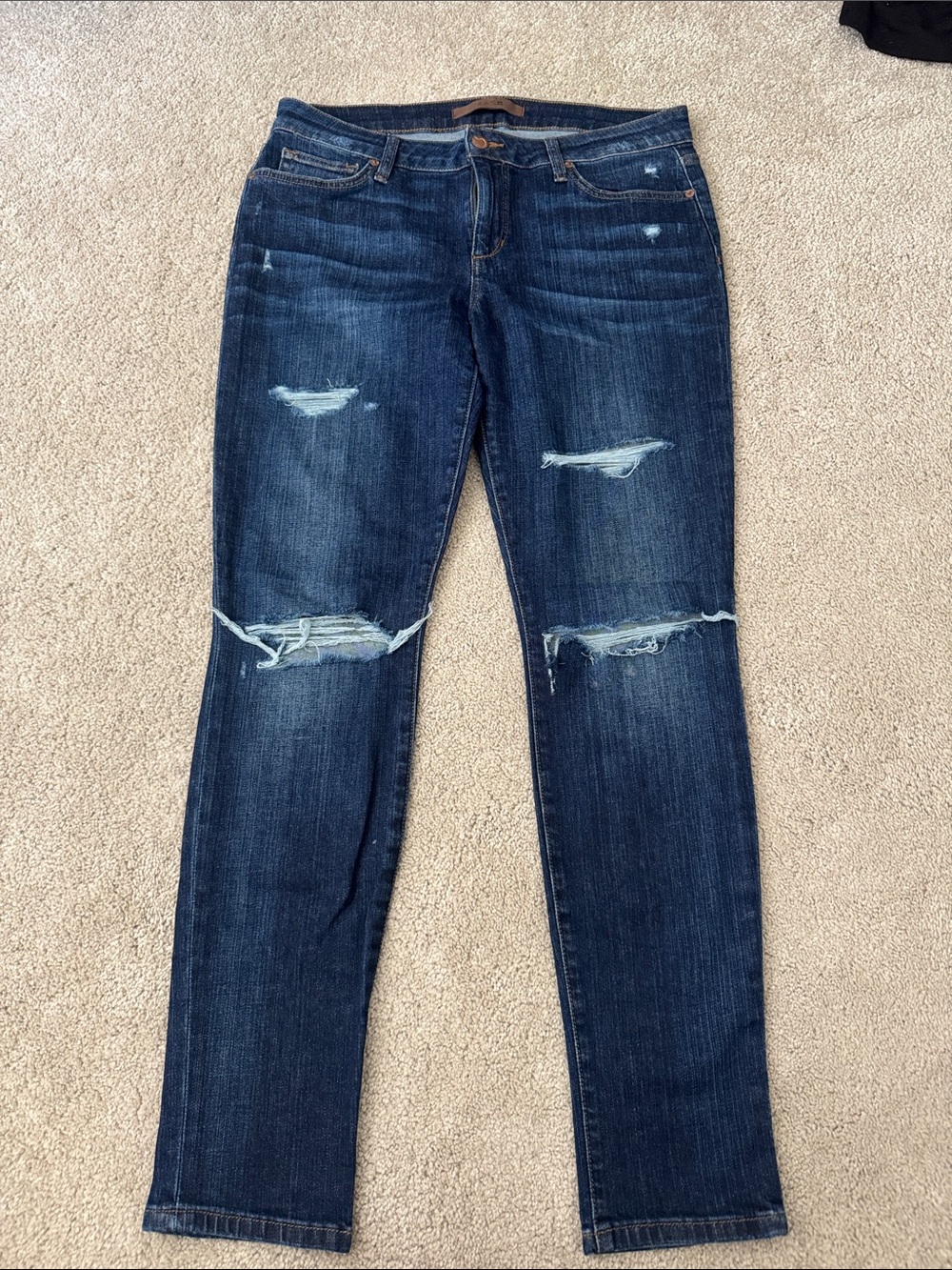 Joe's Jeans Dark Indigo Skinny Jeans
